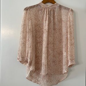 New York and Co., sheer blouse size medium